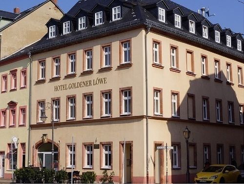 Hotel Goldener Loewe Waldheim Zewnętrze zdjęcie